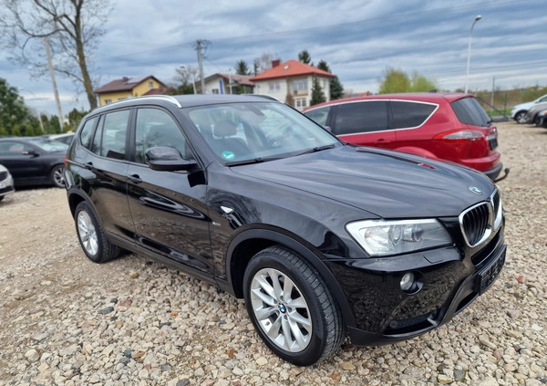 BMW X3 cena 56200 przebieg: 202000, rok produkcji 2013 z Przemyśl małe 631